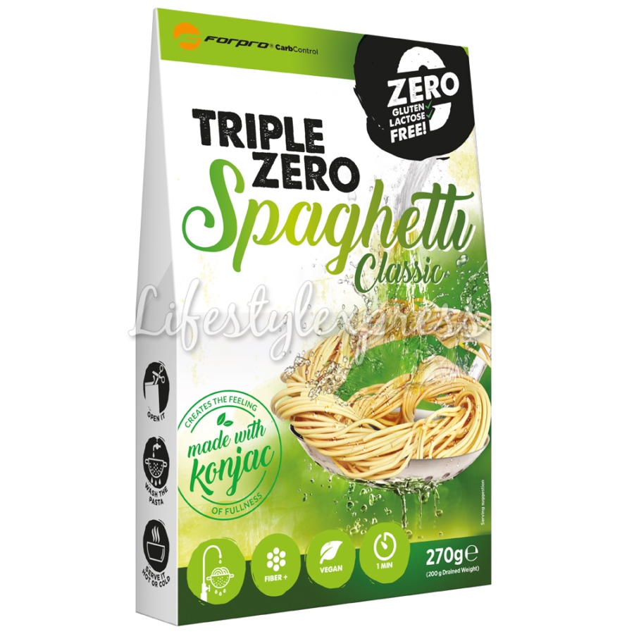 Forpro Carbcontrol Triple Zero Pasta-Spaghetti Classic 270g