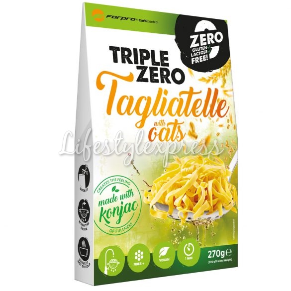 Forpro Carbcontrol Triple Zero Pasta-Tagliatelle Oats Zab 270g